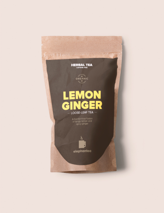Tea packaging design branding identity