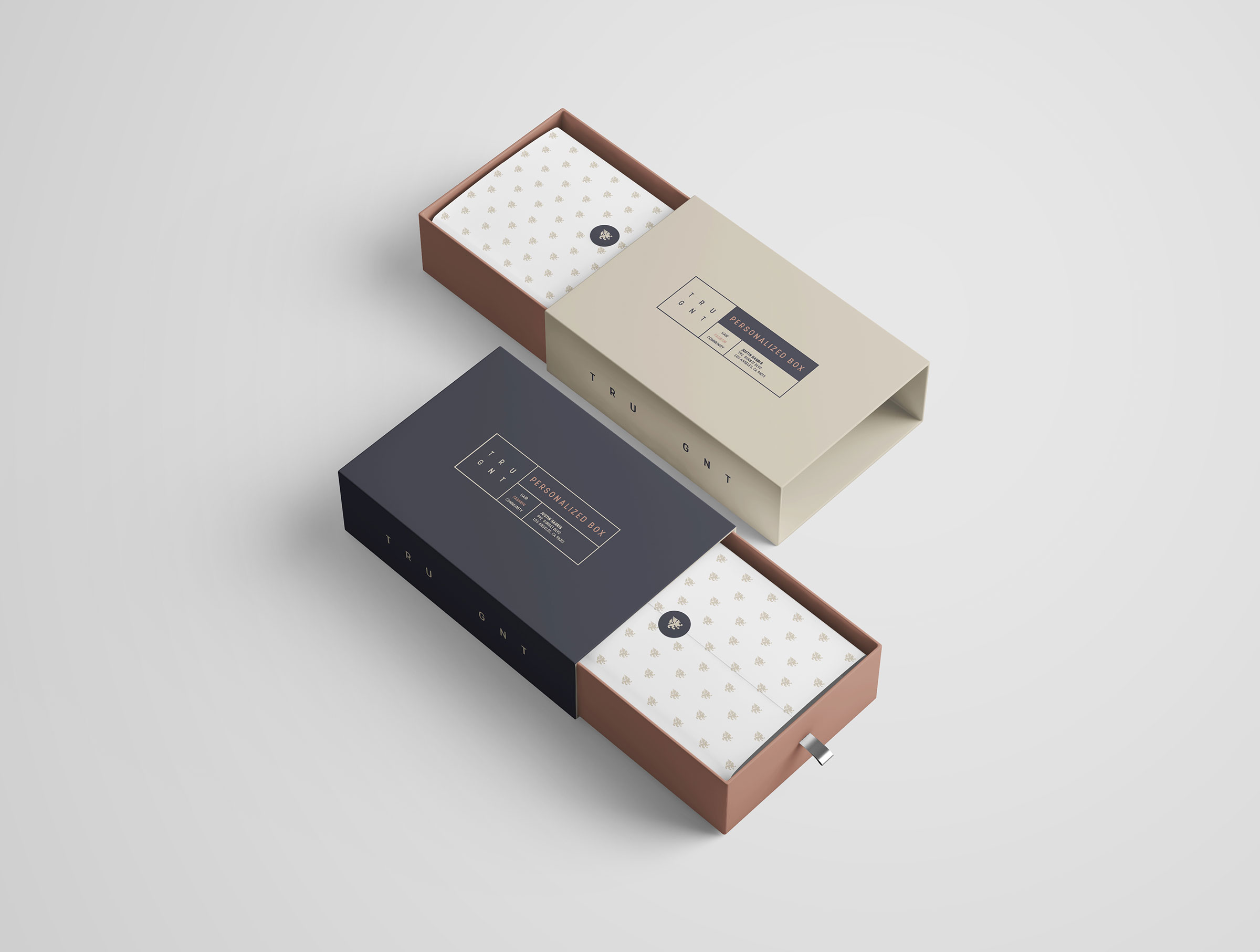 Packaging Design for Men's Style & Fashion Brand